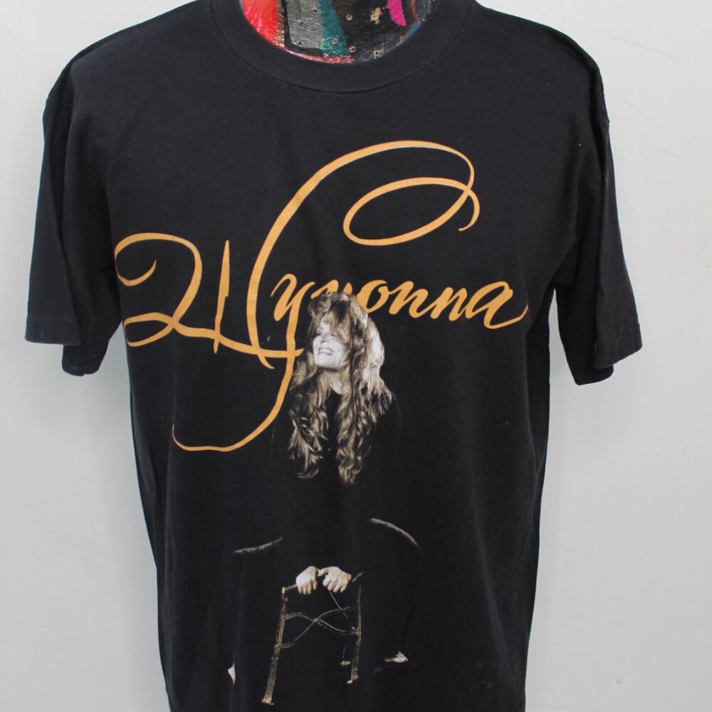 Vintage Wynonna Revelations Tour 1996 Black Tshirt Size Large - Picture 2 of 9